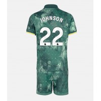 Tottenham Hotspur Brennan Johnson #22 Tretí Detský futbalový dres 2024-25 Krátky Rukáv (+ trenírky)